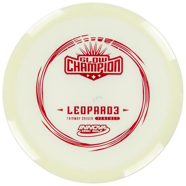 Innova Disc Golf Canada  Glow Leopard3  Fairway Driver	Excellent grip	Lightweight options available	Great durability	Good for beginners	good pricing	Great for learning techniques Glow smooth finish good glide good grip
