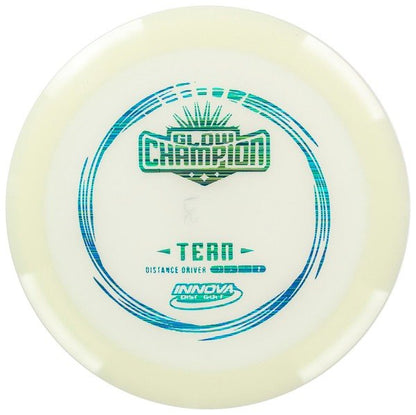 Innova Disc Golf Canada Champion Tern distance driver Glow premium Quality	Regular flight	Increased Control	Good for Windy Conditions	Versatile	Good Glide
