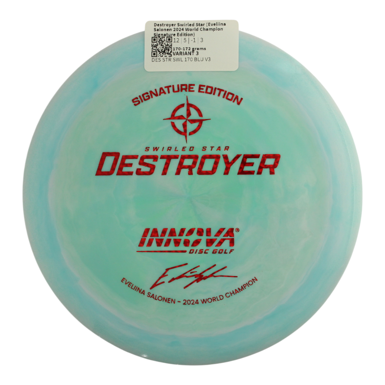 Destroyer Swirled Star (Eveliina Salonen 2024 World Champion Signature Edition)