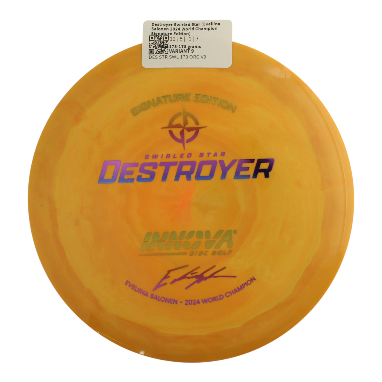 Destroyer Swirled Star (Eveliina Salonen 2024 World Champion Signature Edition)
