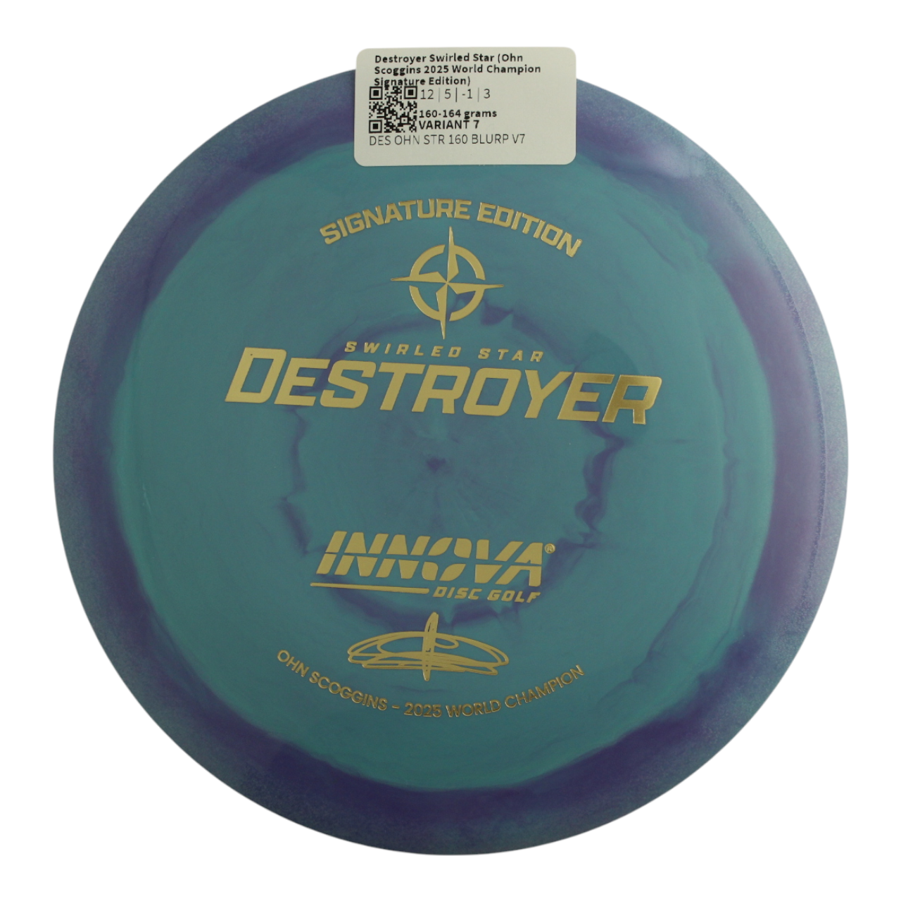 Destroyer Swirled Star (Ohn Scoggins 2025 World Champion Signature Edition)
