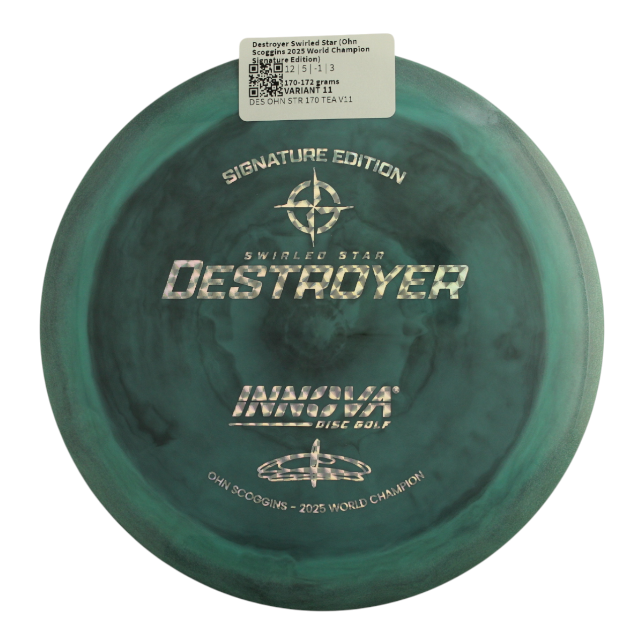 Destroyer Swirled Star (Ohn Scoggins 2025 World Champion Signature Edition)