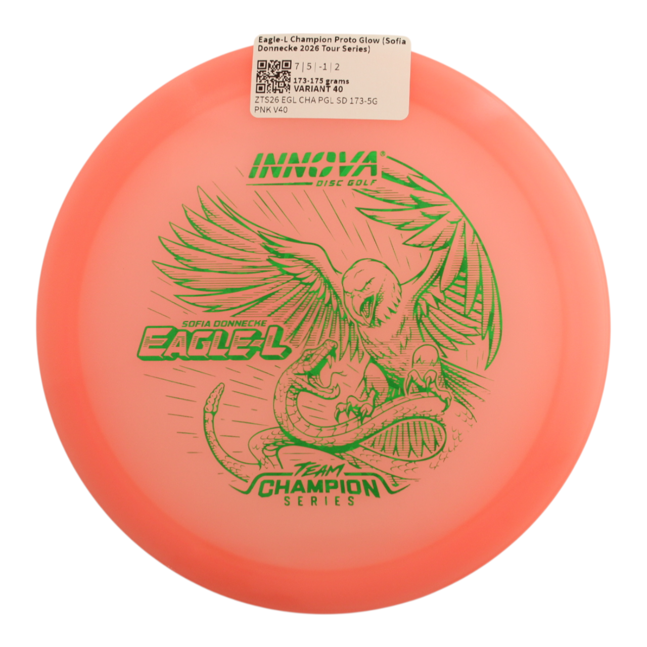 Eagle-L Champion Proto Glow (Sofia Donnecke 2026 Tour Series)