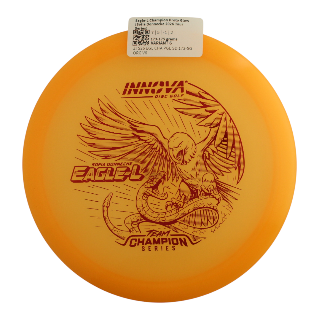 Eagle-L Champion Proto Glow (Sofia Donnecke 2026 Tour Series)