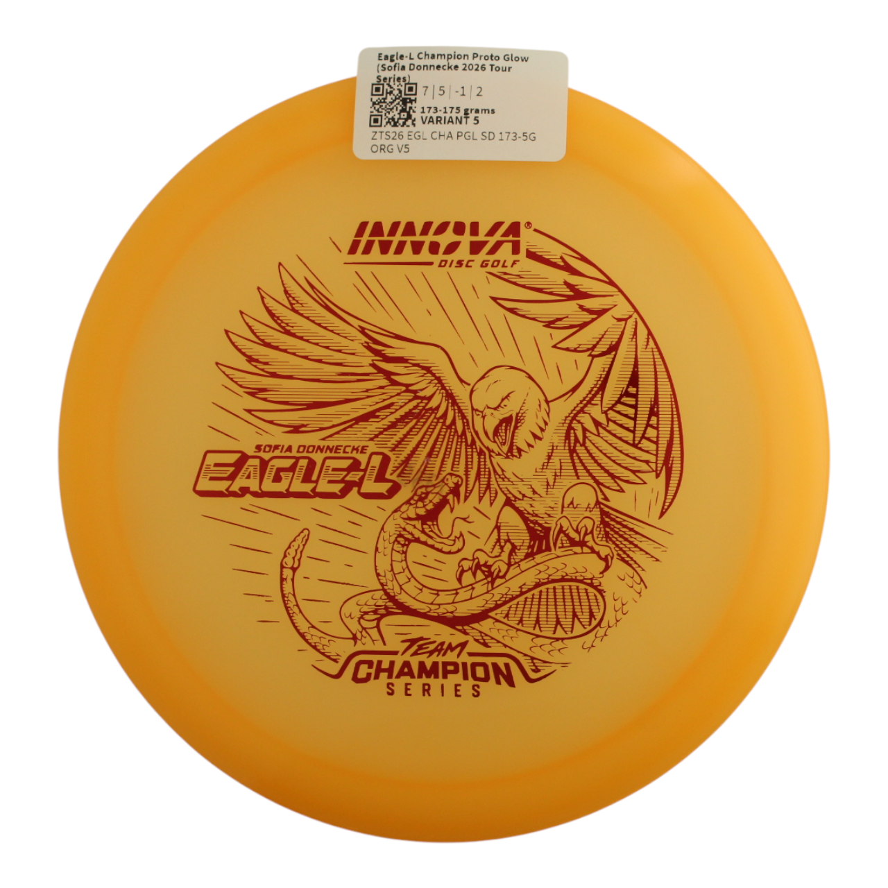 Eagle-L Champion Proto Glow (Sofia Donnecke 2026 Tour Series)