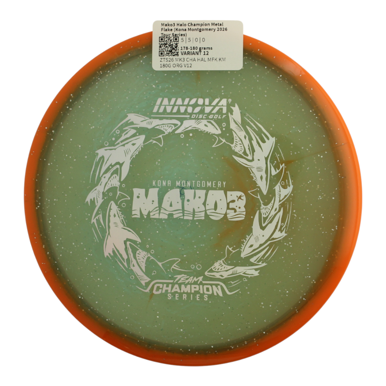 Mako3 Halo Champion Metal Flake (Kona Montgomery 2026 Tour Series)