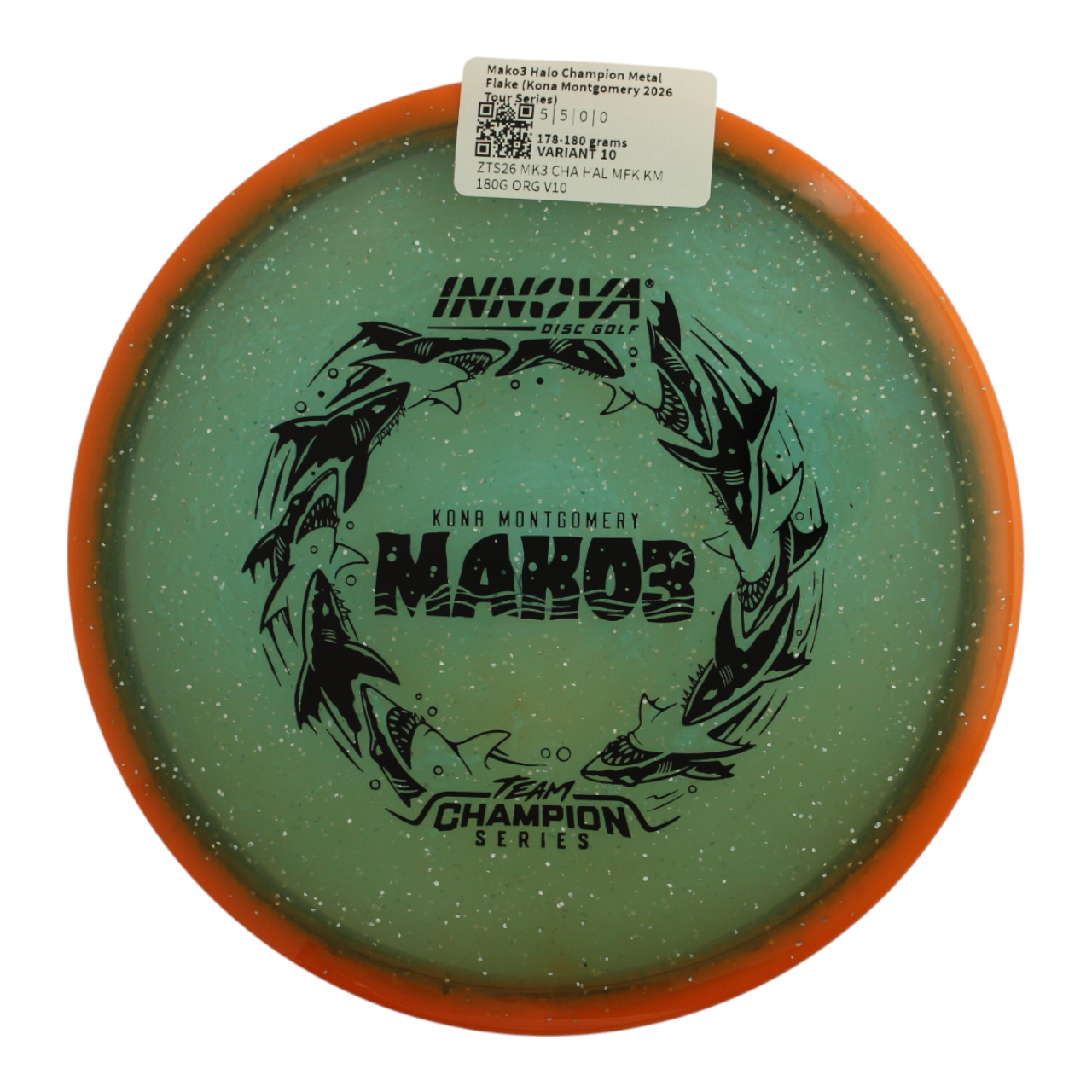Mako3 Halo Champion Metal Flake (Kona Montgomery 2026 Tour Series)