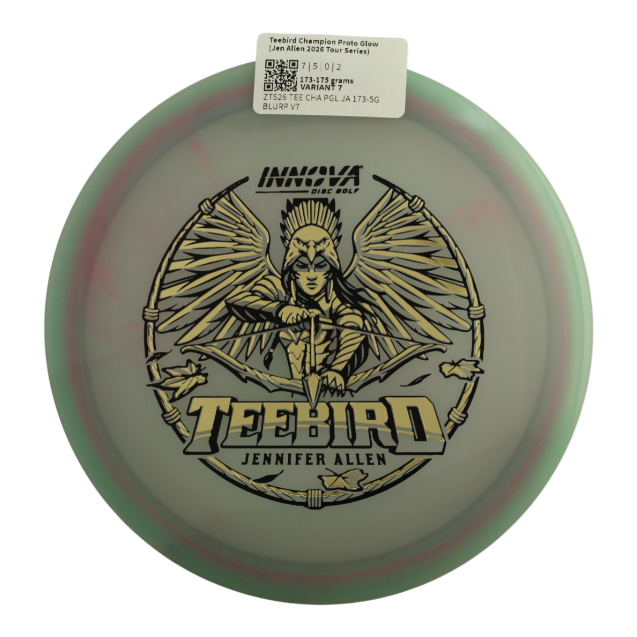 Teebird Champion Proto Glow (Jen Allen 2026 Tour Series)