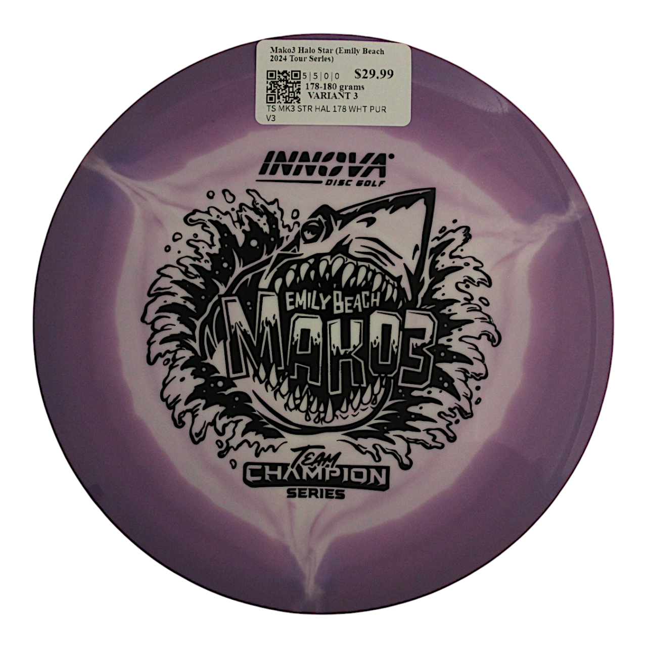 Innova Disc Golf Canada Halo Star Mako3 Emily Beach Tour Series