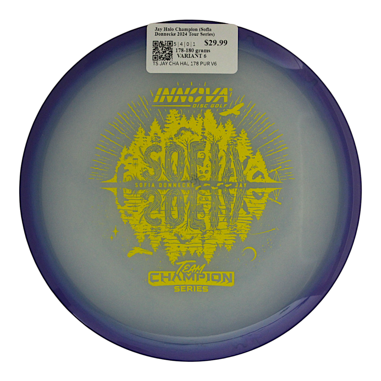 Innova Disc Golf Canada Jay Champion Halo Sofia Donnecke 2024 Tour Series