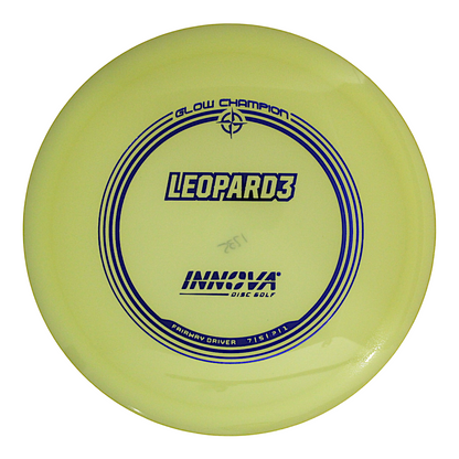 Innova Disc Golf Canada  Glow Leopard3  Fairway Driver	Excellent grip	Lightweight options available	Great durability	Good for beginners	good pricing	Great for learning techniques Glow smooth finish good glide good grip
