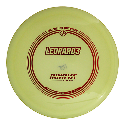 Innova Disc Golf Canada  Glow Leopard3  Fairway Driver	Excellent grip	Lightweight options available	Great durability	Good for beginners	good pricing	Great for learning techniques Glow smooth finish good glide good grip
