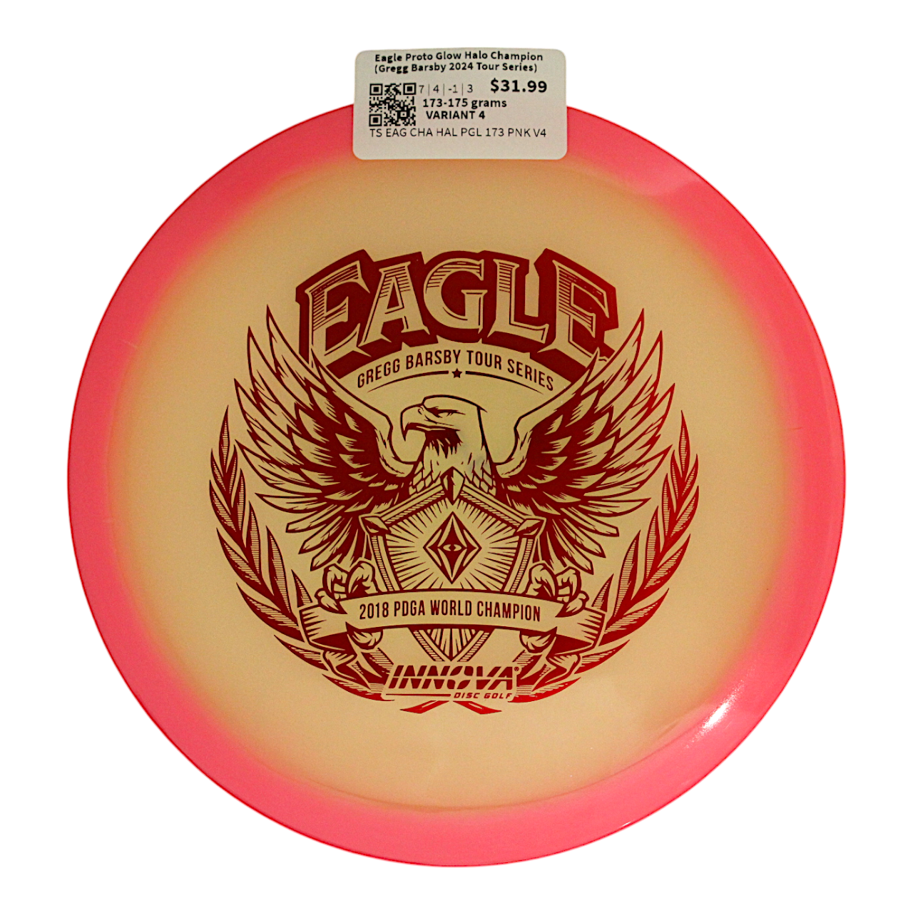 Eagle Halo Champion Proto Glow (Gregg Barsby 2024 Tour Series)
