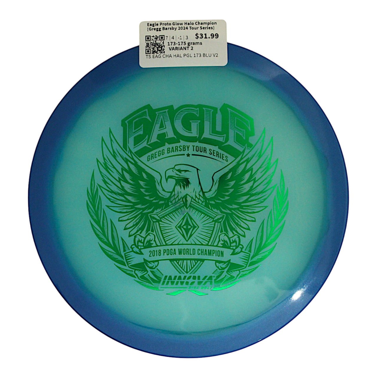 Eagle Proto Glow Halo Champion (Gregg Barsby 2024 Tour Series)