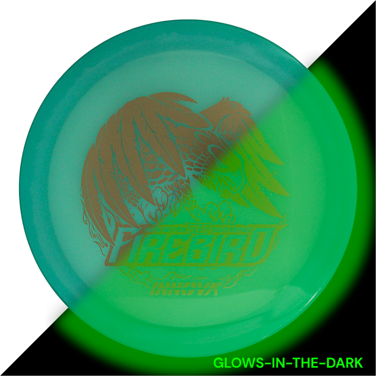 Firebird Proto Glow Halo Champion (Nate Sexton 2024 Tour Series) INNOVA DISC GOLF CANADA	Firebird	Star	Fairway Driver	Superior grip	Good durability	Consistent flight path
Stable flight path Resistant to scratches

