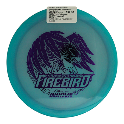 Firebird Proto Glow Halo Champion (Nate Sexton 2024 Tour Series)