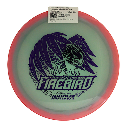 Firebird Proto Glow Halo Champion (Nate Sexton 2024 Tour Series)