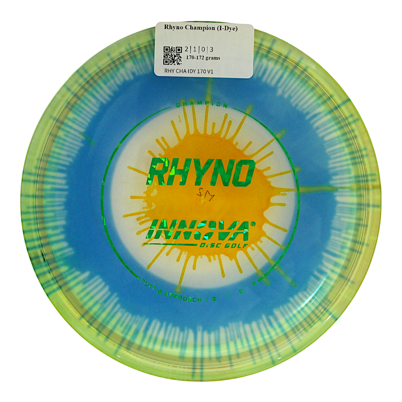 Innova Disc Golf Canada Champion I-Dye Rhyno Putt & Approach