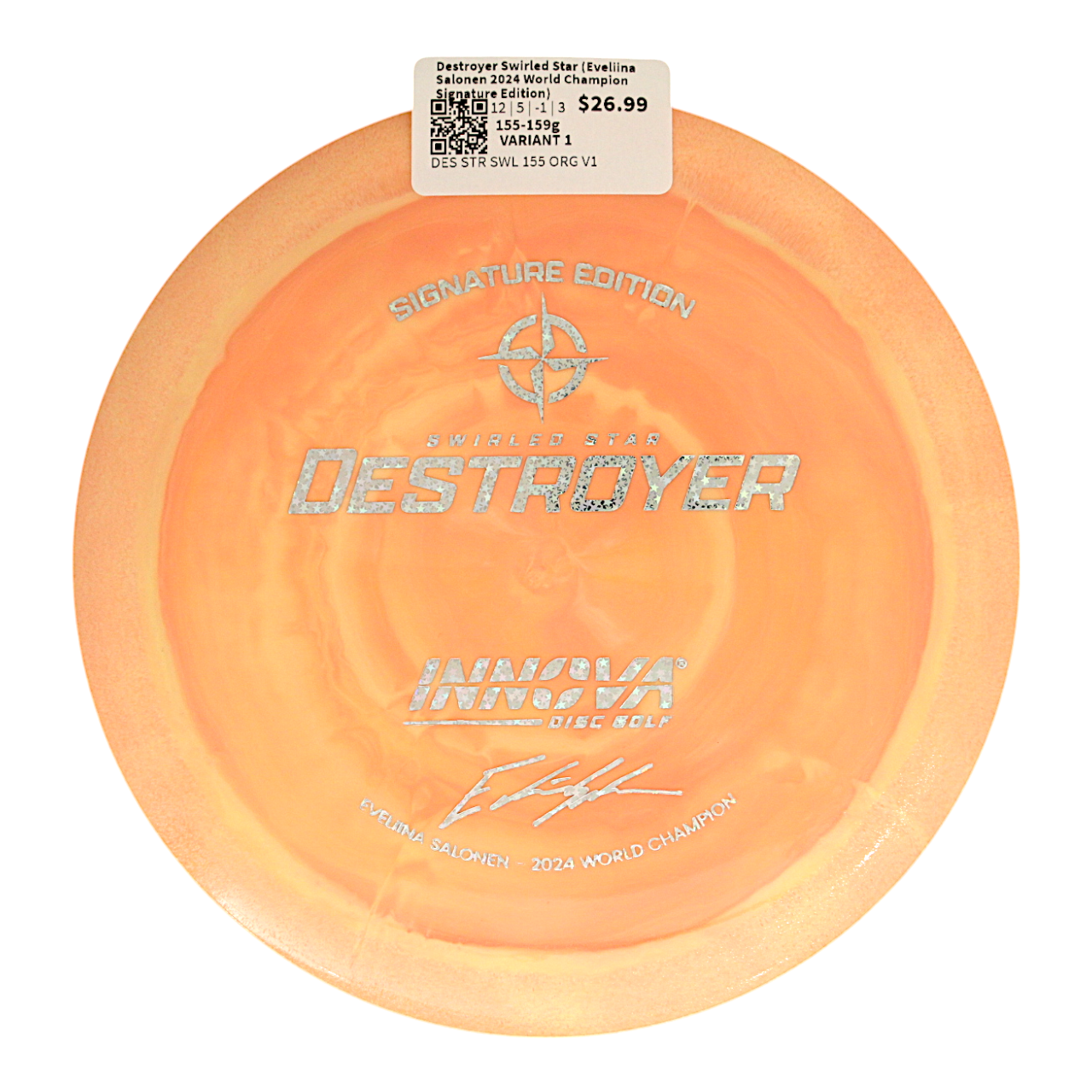 Destroyer Swirled Star (Eveliina Salonen 2024 World Champion Signature Edition)