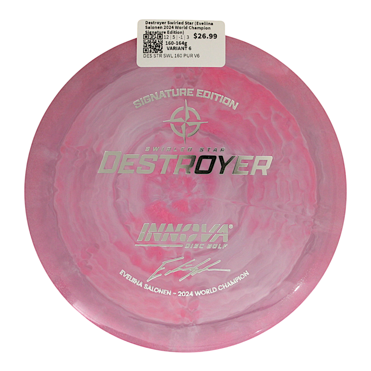 Destroyer Swirled Star (Eveliina Salonen 2024 World Champion Signature Edition)