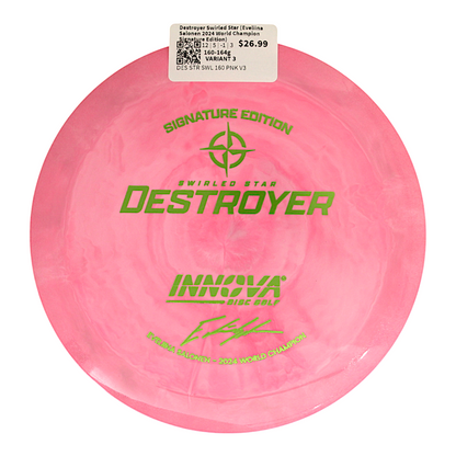 Destroyer Swirled Star (Eveliina Salonen 2024 World Champion Signature Edition)