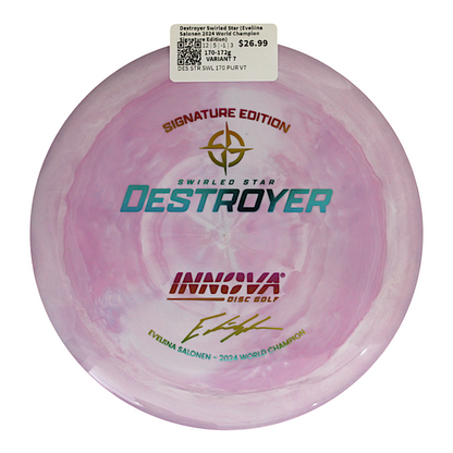 Destroyer Swirled Star (Eveliina Salonen 2024 World Champion Signature Edition)