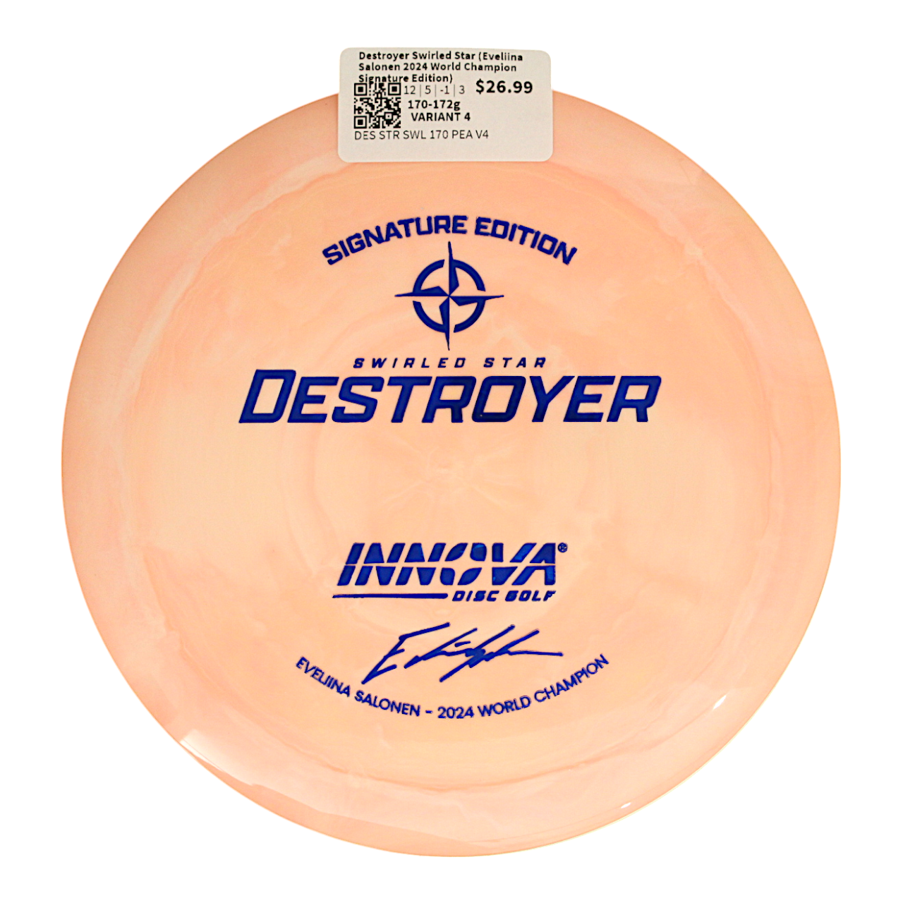 Destroyer Swirled Star (Eveliina Salonen 2024 World Champion Signature Edition)