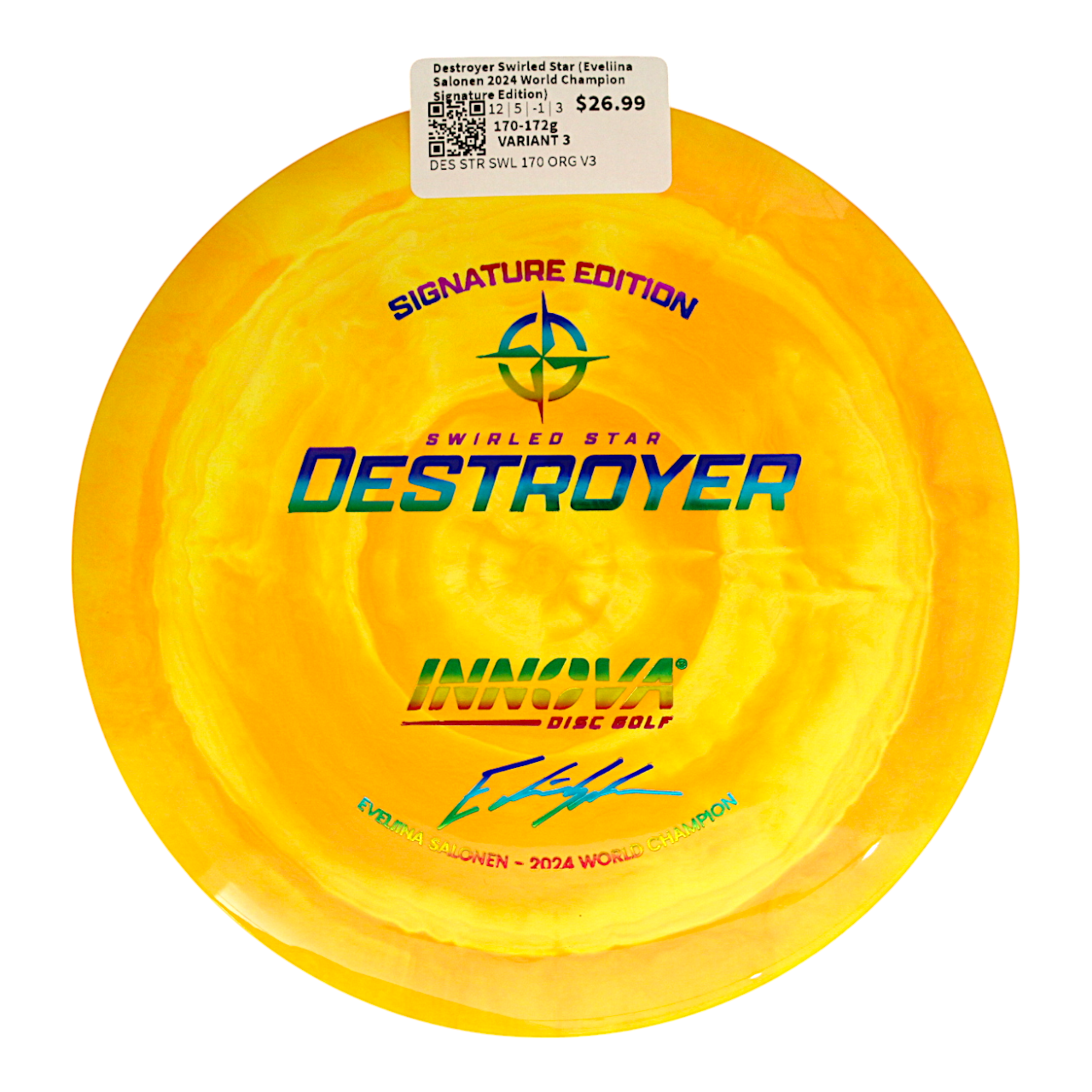 Destroyer Swirled Star (Eveliina Salonen 2024 World Champion Signature Edition)