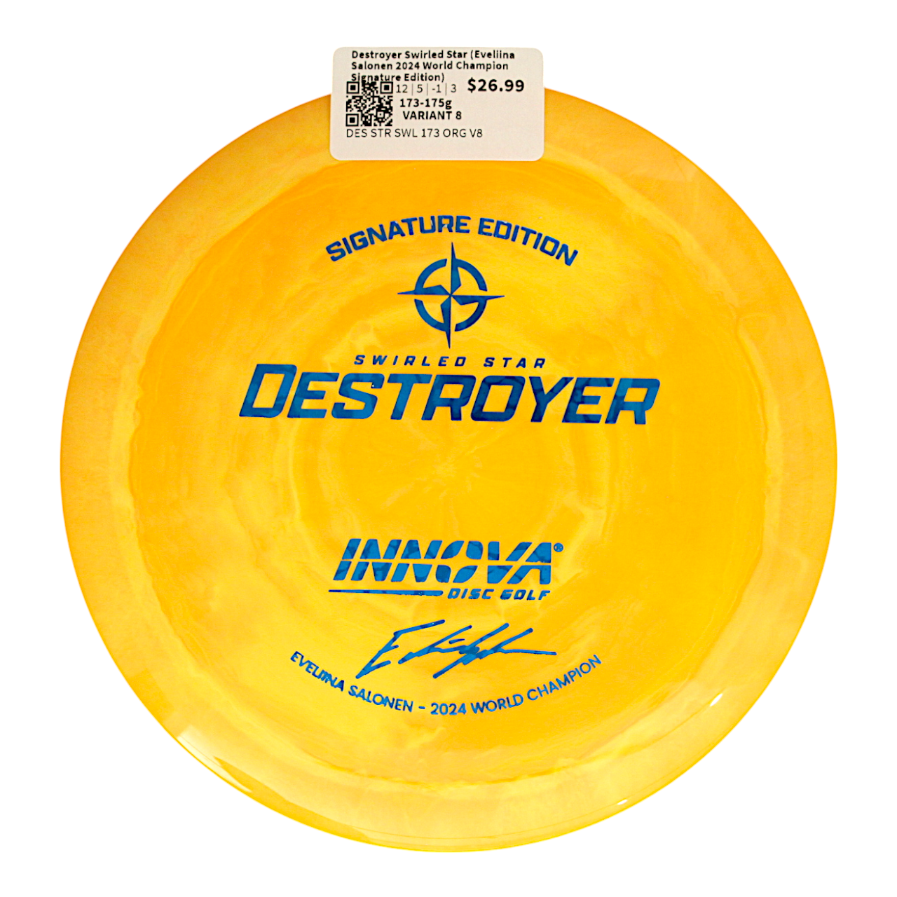 Destroyer Swirled Star (Eveliina Salonen 2024 World Champion Signature Edition)