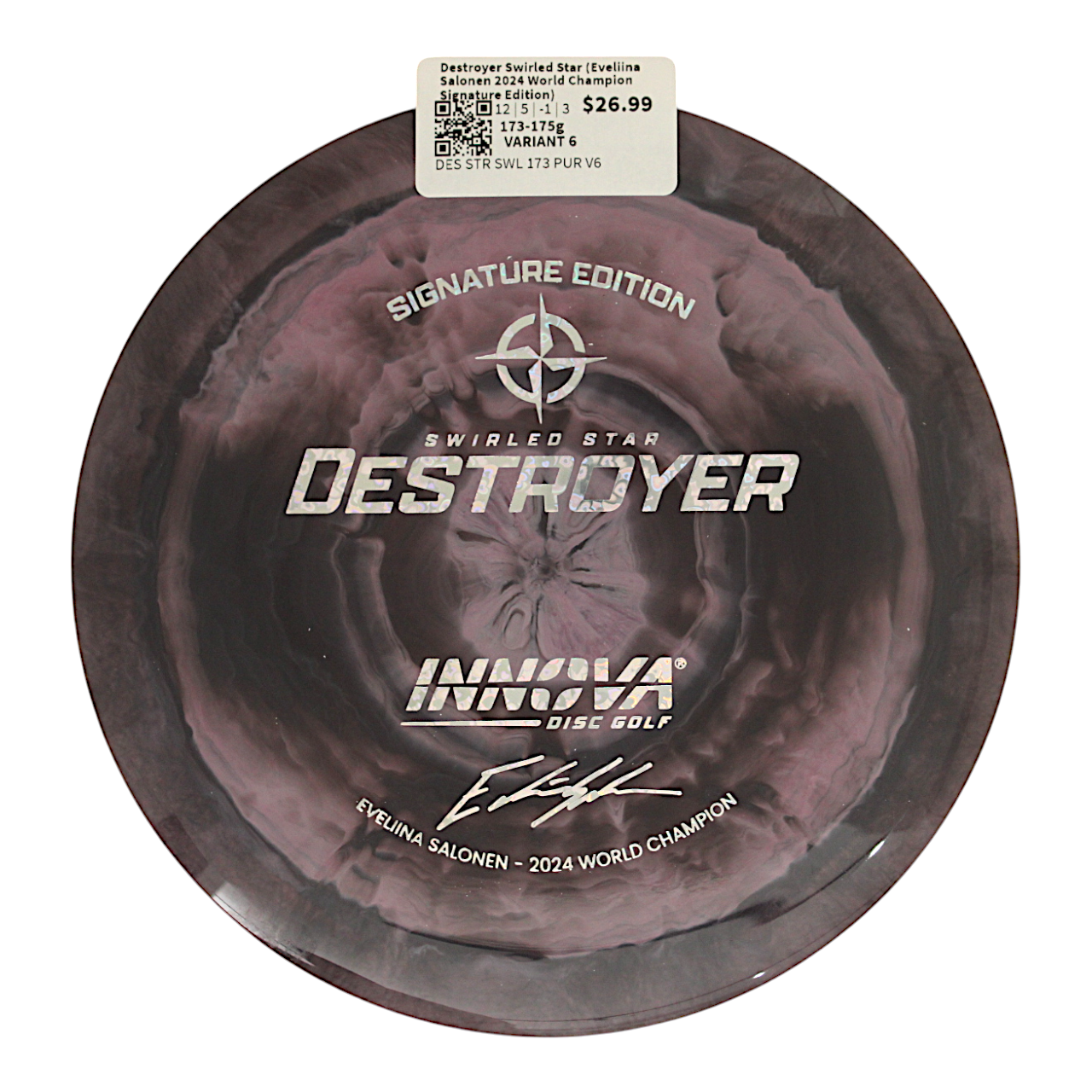 Destroyer Swirled Star (Eveliina Salonen 2024 World Champion Signature Edition)