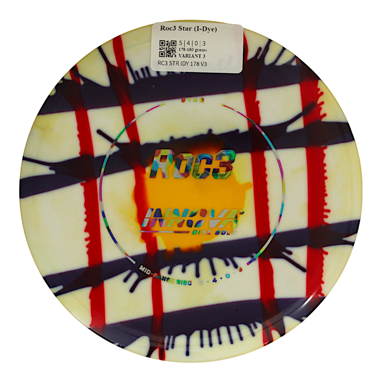 Innova Disc Golf Canada Star I-Dye Roc3 Mid-Range Driver