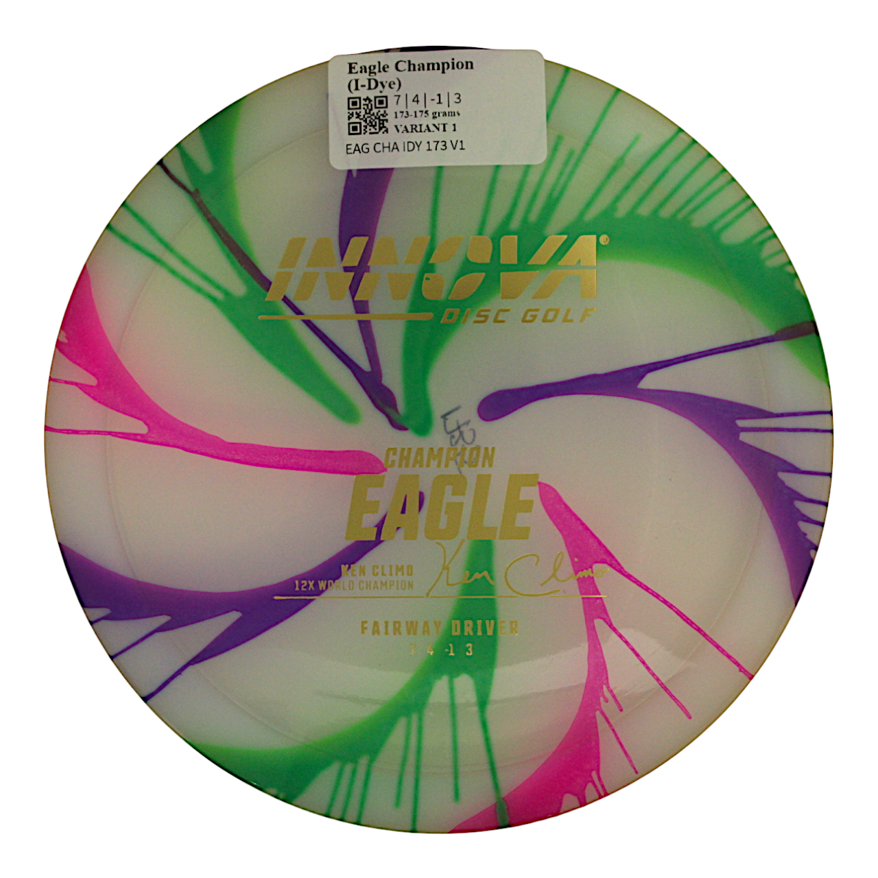 Innova Disc Golf Canada Champion I-Dye Eagle Fairway Driver