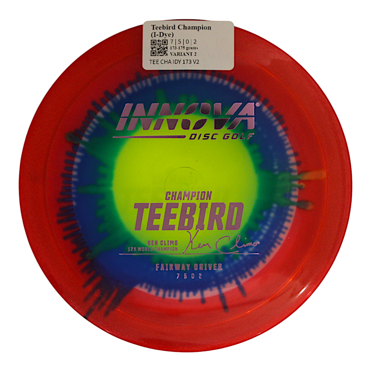 Innova Disc Golf Canada Champion I-Dye Teebird Fairway Driver