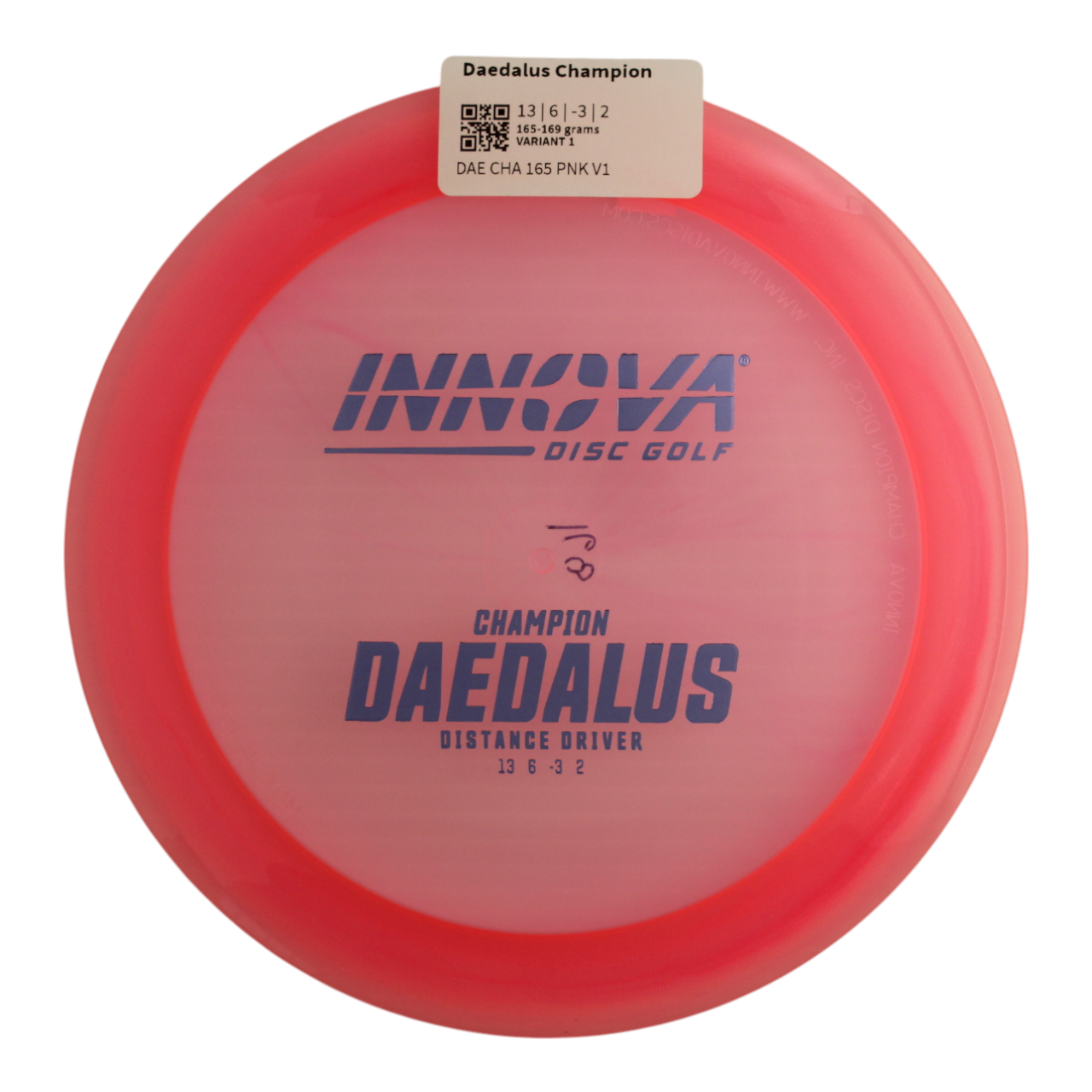 Innova Disc Golf Champion Daedalus Distance Driver 	Grippy feel	Good durability	Flexible in cooler conditions	Great for distance and control	Maintains stability over time	Comfortable for grip
