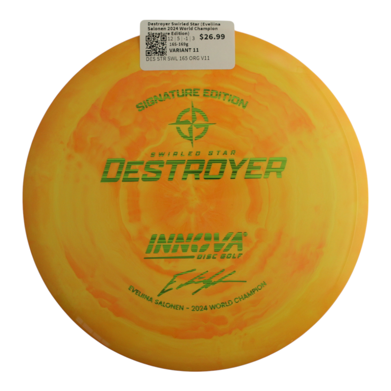 Destroyer Swirled Star (Eveliina Salonen 2024 World Champion Signature Edition)