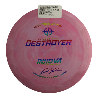 Destroyer Swirled Star (Eveliina Salonen 2024 World Champion Signature Edition)