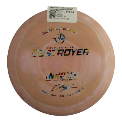 Destroyer Swirled Star (Eveliina Salonen 2024 World Champion Signature Edition)