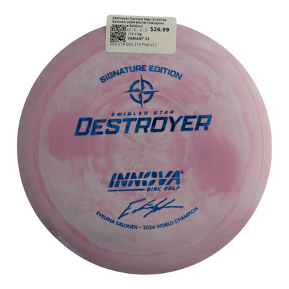 Destroyer Swirled Star (Eveliina Salonen 2024 World Champion Signature Edition)