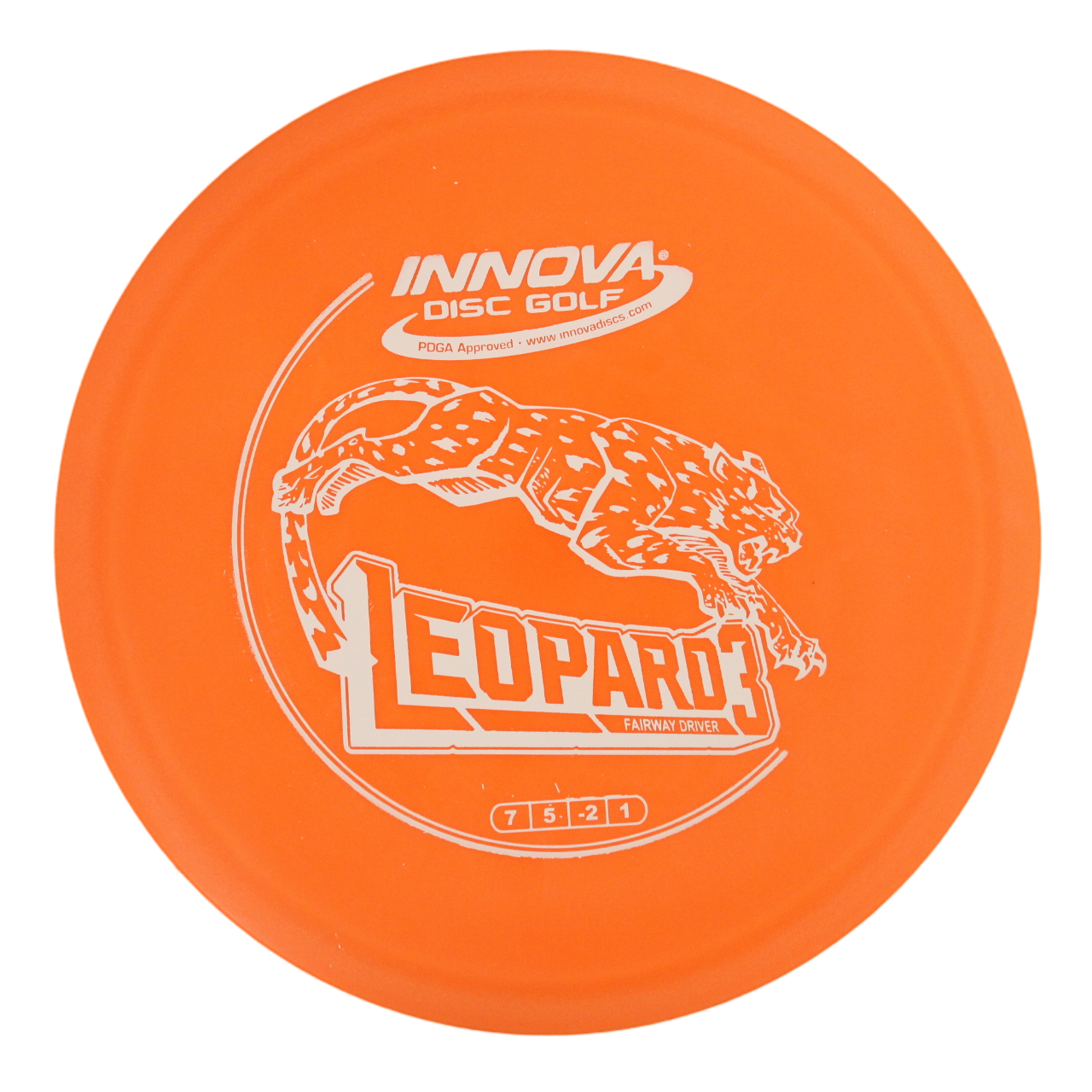 Innova Disc Golf Canada DX Leopard3  Fairway Driver	Excellent grip	Lightweight options available	Great durability	Good for beginners	good pricing	Great for learning techniques Glow smooth finish good glide good grip

