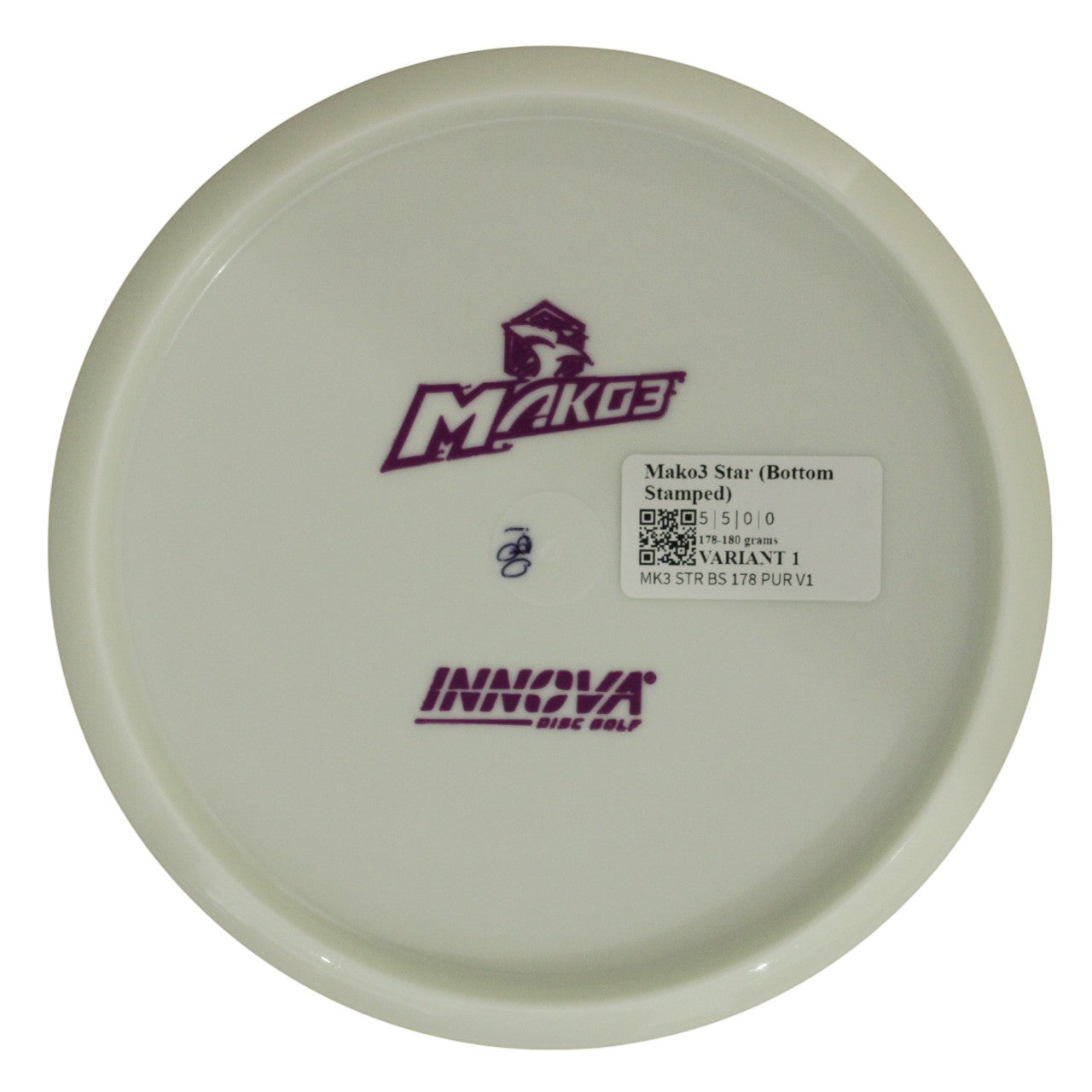 Mako3 Star (Bottom Stamped)