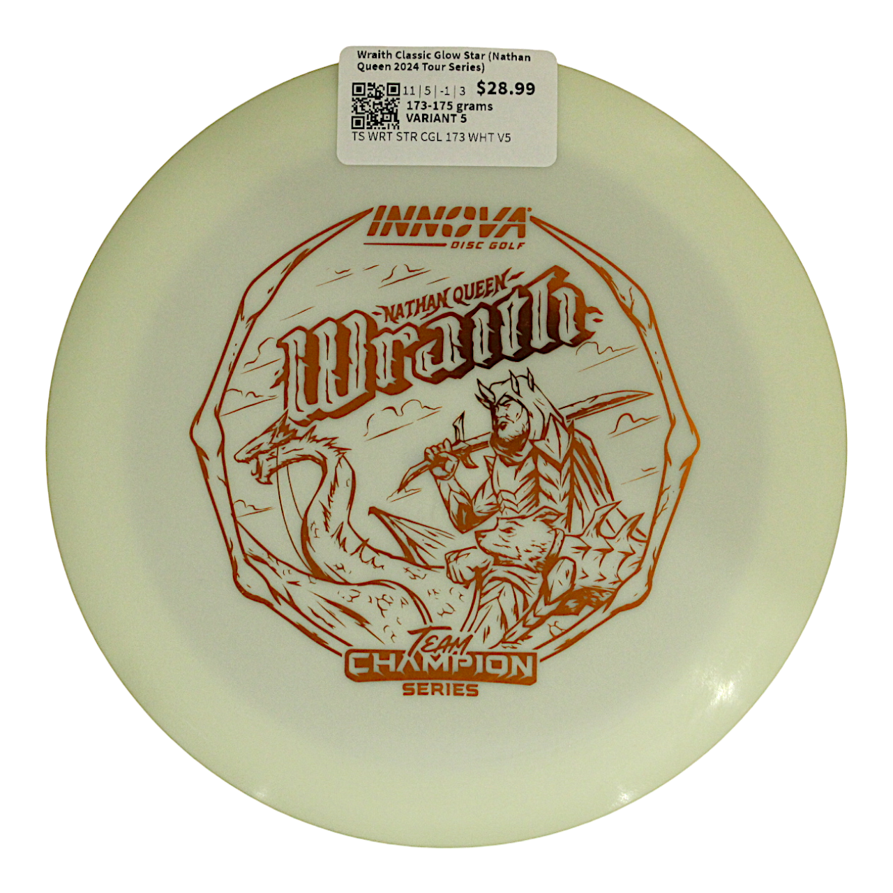 Wraith Classic Glow Star (Nathan Queen 2024 Tour Series)