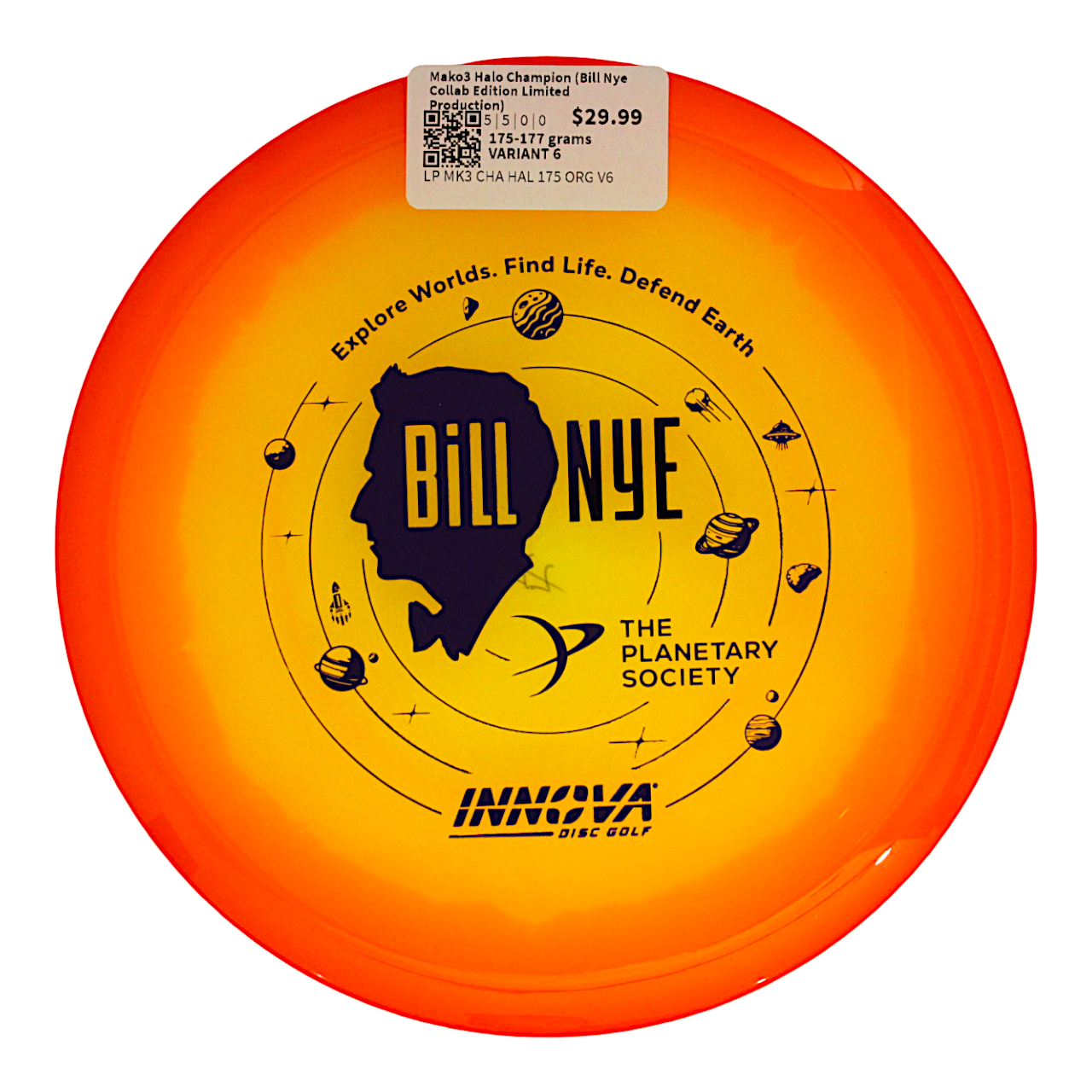 Mako3 Halo Champion (Bill Nye Collab Edition Limited Production)