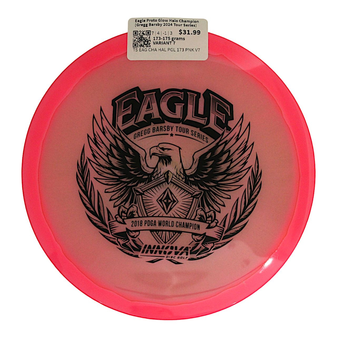 Eagle Halo Champion Proto Glow (Gregg Barsby 2024 Tour Series)