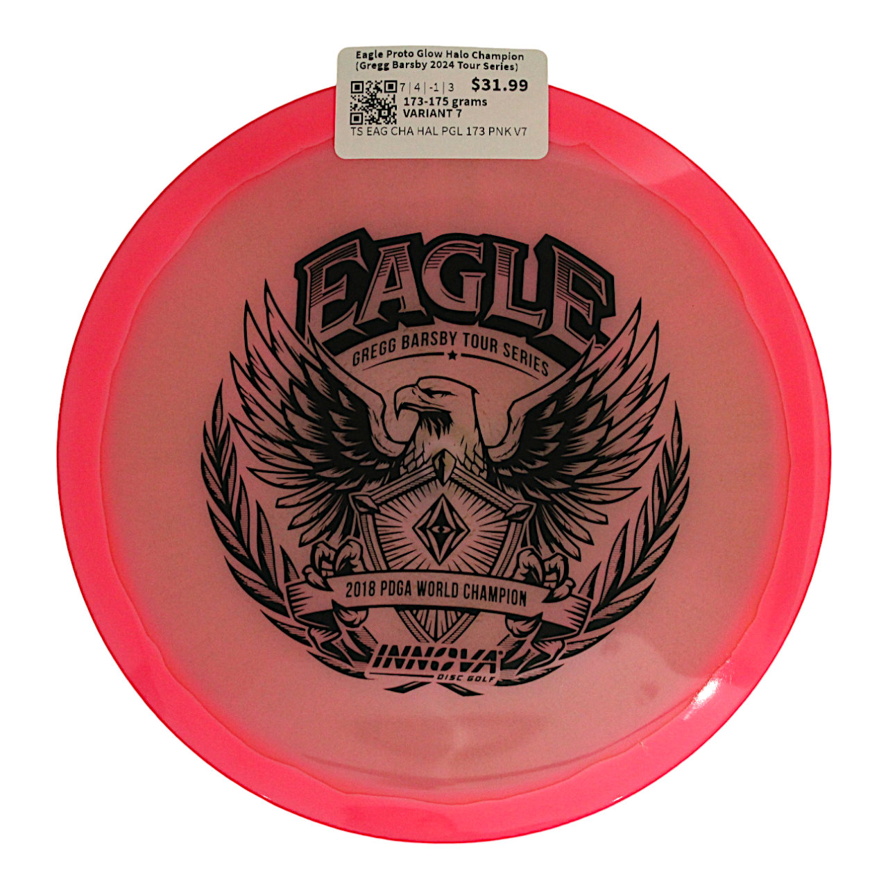 Eagle Proto Glow Halo Champion (Gregg Barsby 2024 Tour Series)