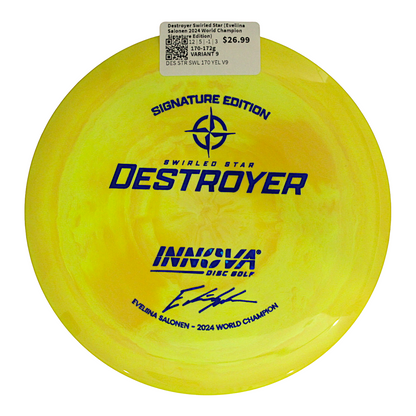 Destroyer Swirled Star (Eveliina Salonen 2024 World Champion Signature Edition)