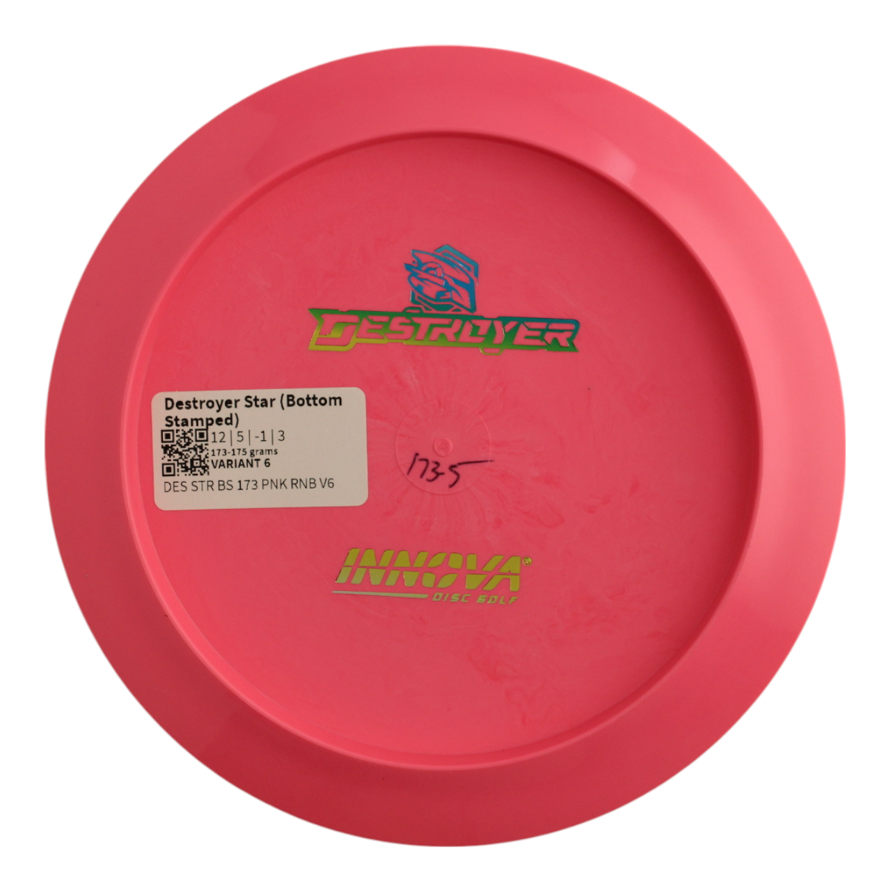 Destroyer Star (Bottom Stamped)