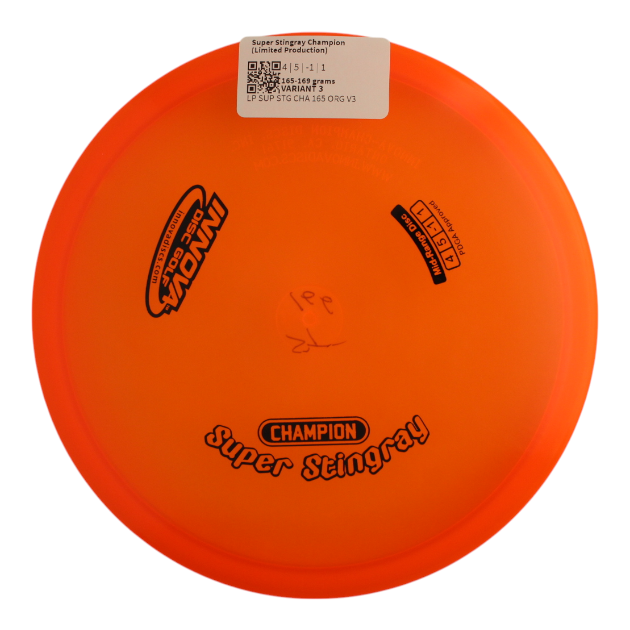 Super Stingray Champion (Limited Production)