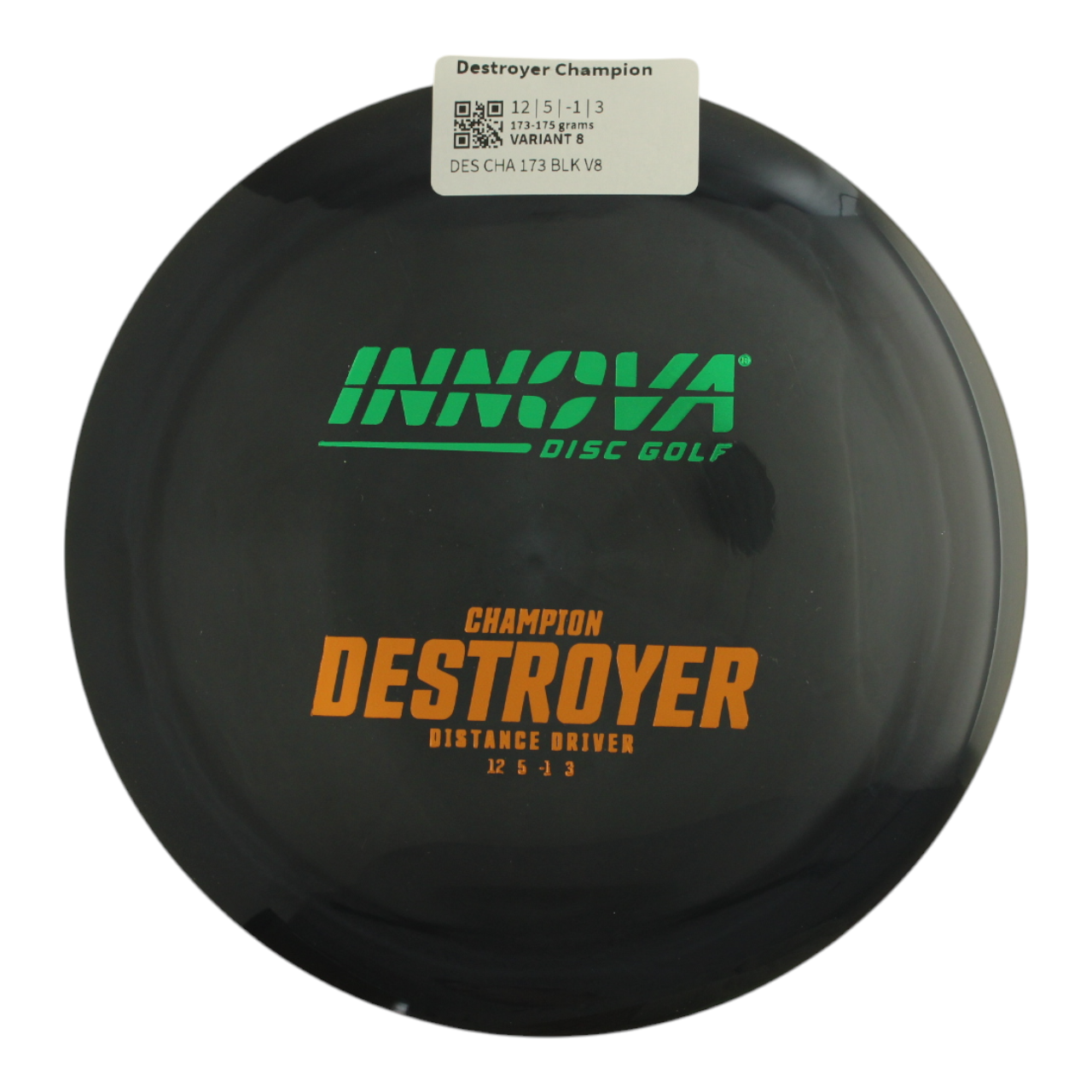 INNOVA DISC GOLF CANADA	Destroyer
Distance Driver	Slick Finish	Versatile Colors	Great Durability	Overstable	Impact Resistant	Improved Glide Flexible in cooler conditions	Great for distance and control	Maintains stability over time	Comfortable for grip


