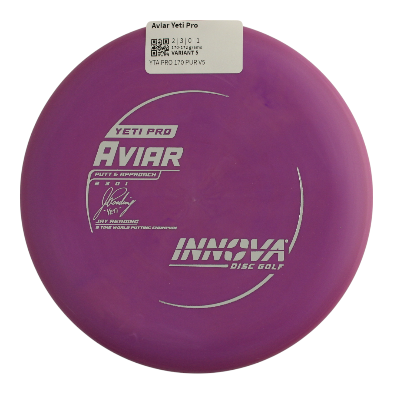 Innova Disc Golf Canada Yeti Pro Aviar Putt & Approach Disc Soft grip	Moderate durability	Best for putters and approaches	Good for beginners	Excellent for touch shots	Retains grip even when wet
