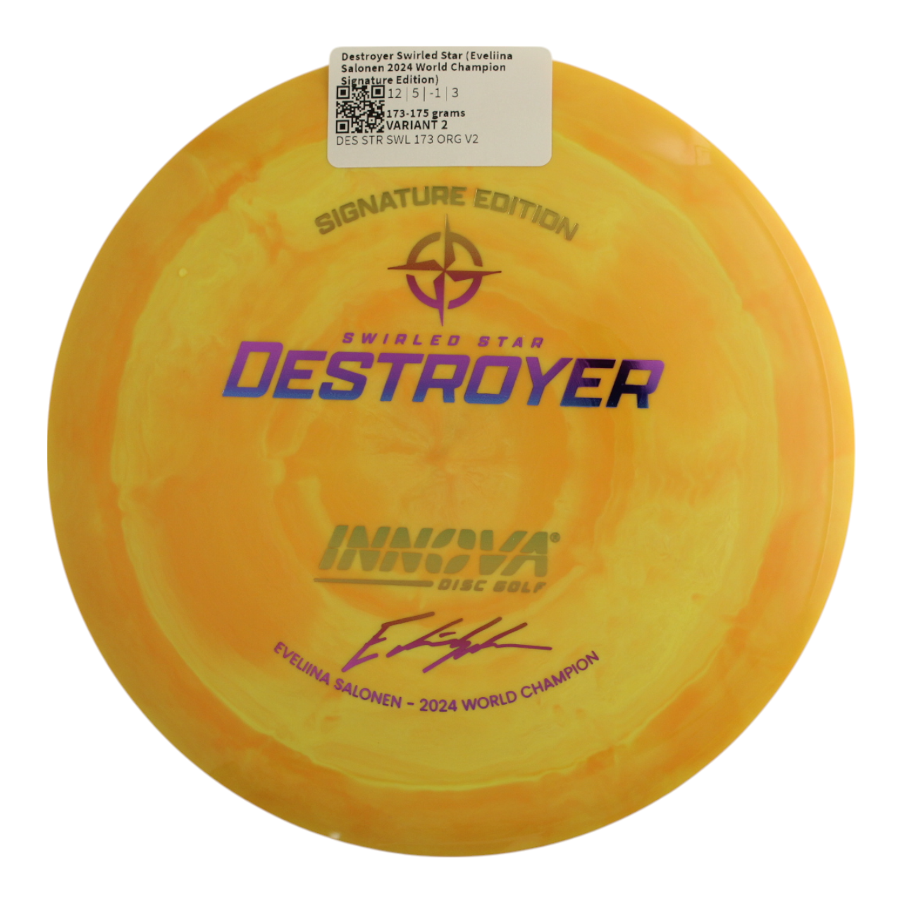 Destroyer Swirled Star (Eveliina Salonen 2024 World Champion Signature Edition)
